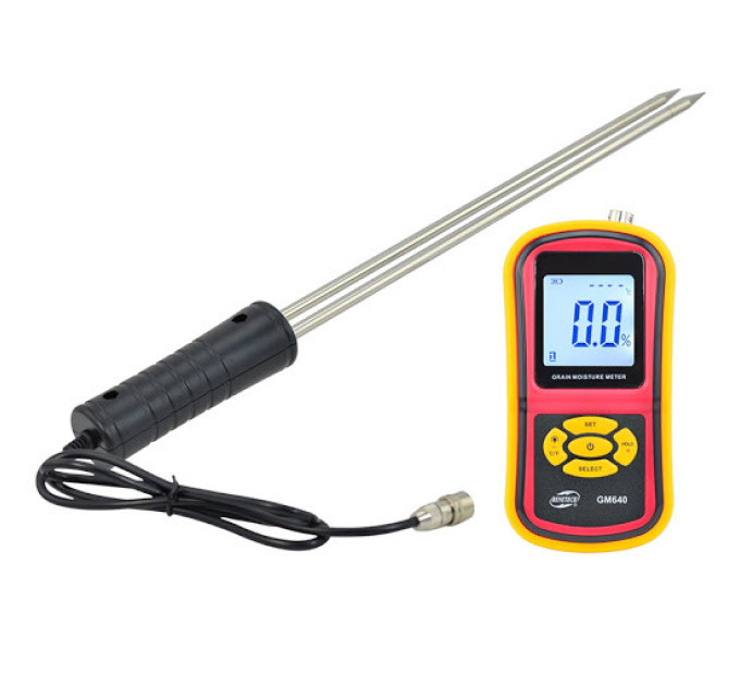 Влагомер зерна 5-30% (8 типов зерновых) BENETECH GM640