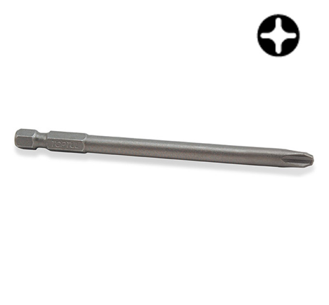 Бита для шуруповерта TOPTUL 1/4" 150мм PH2 FSIC0802