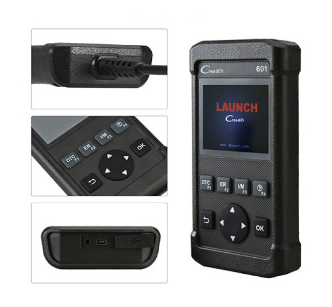 Автомобільний сканер для діагностики OBDII Creader CR601 LAUNCH