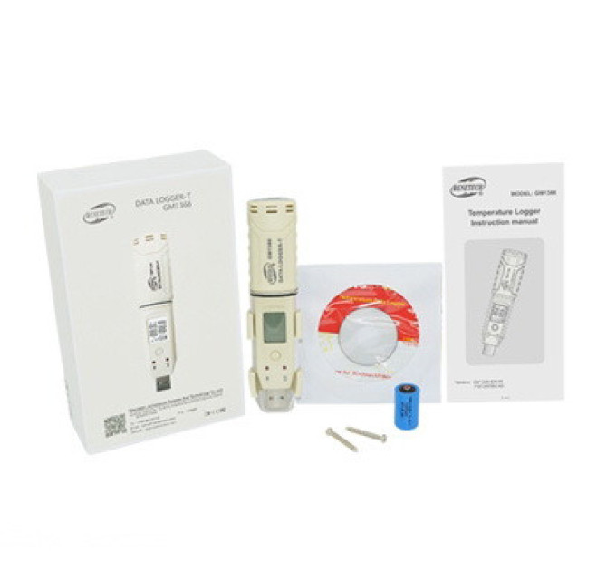 Даталоггер температуры USB, -30-80°C BENETECH GM1366