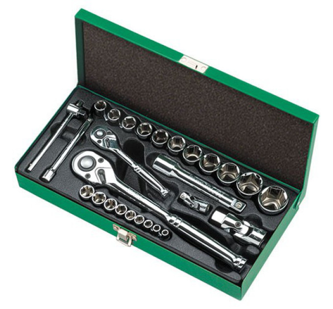 Набор инструментов для автомобиля TOPTUL 1/4"&1/2" 28ед. GCAD2802