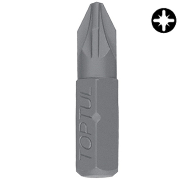 Бита PZ3 TOPTUL 1/4" 25мм FSCA0803