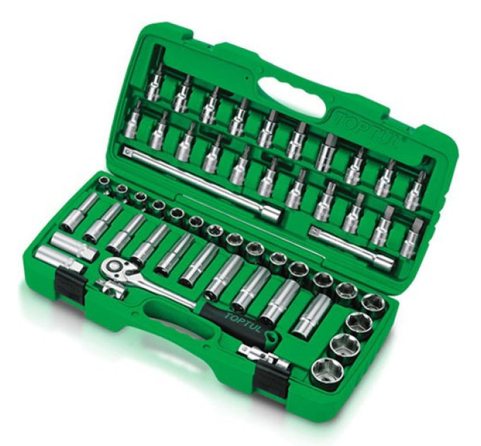 Профессиональный набор инструмента TOPTUL 1/2" 55ед. GAAI5502