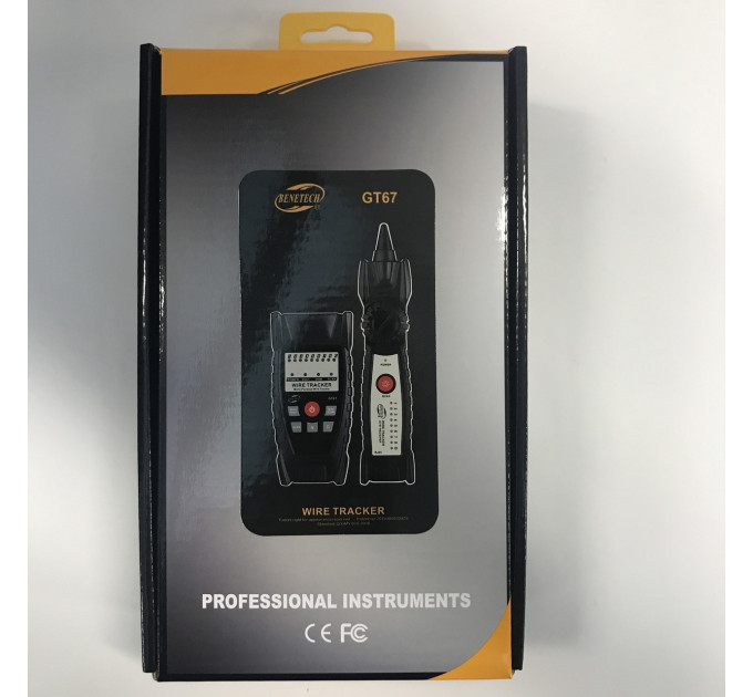 Тестер кабельный цифровой помехоустойчивый BENETECH GT67
