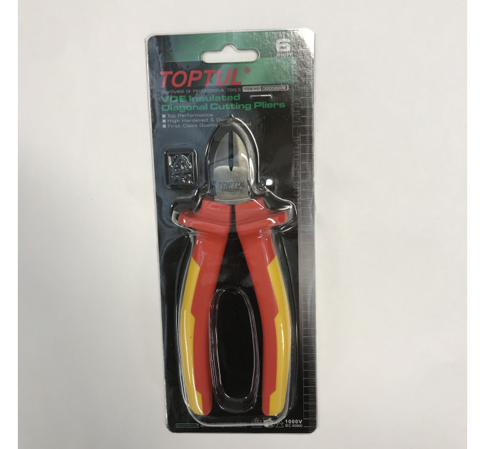 Бокорезы электрика 1000V 6" VDE TOPTUL DGCC2206